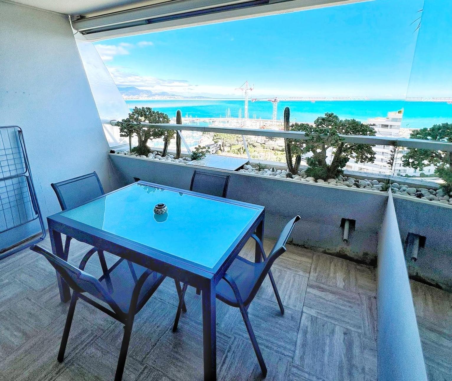 #101 Marina Riviera Bay - Studio 30M2 Avec Terrasse Vue Mer فينوف لوبيه المظهر الخارجي الصورة