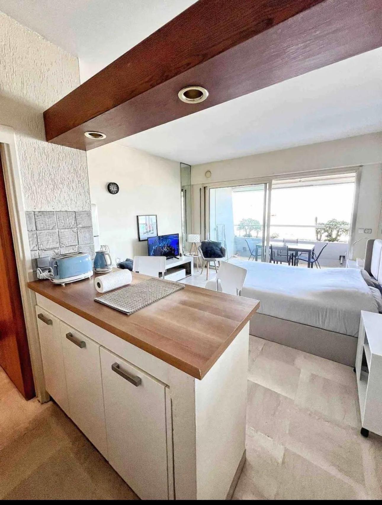 #101 Marina Riviera Bay - Studio 30M2 Avec Terrasse Vue Mer فينوف لوبيه المظهر الخارجي الصورة